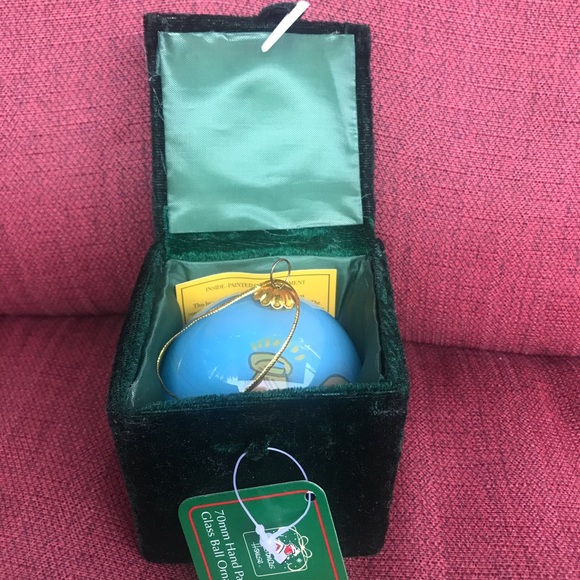 3/$15 Hand Painted Inside Glass Ornament - Picture 7 of 10